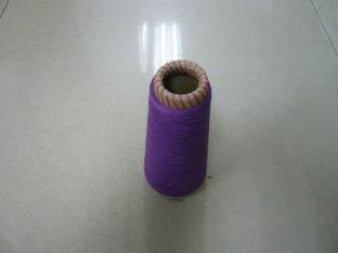 Purple Spinning Sock Dyed Spun Polyester Yarn for Weaving &
