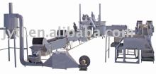PET bottle flake washing recycling line