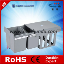 Waste Bin factory 30L Kitchen Cabinet Bin Segregated Waste Bin Pull Out Recycling Waste Bin