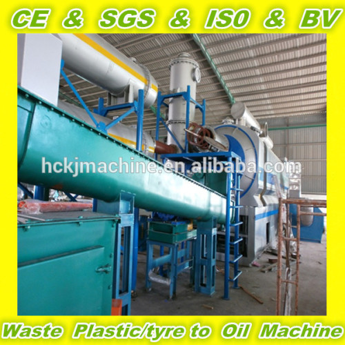 100% NO POLLUTION EUROPEAN STANDARD waste rubber/plastic pyrolysis oil refining system