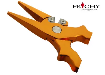 6.5" Aluminum Alloy Fly Fishing Pliers With Stainless Steel Jaws For In Harsh Saltwater