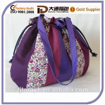 Beautiful Cotton Bag Drawstring Pouch Bag Wholesale