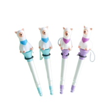 Novelty Jumping Llama Pen Toy with String