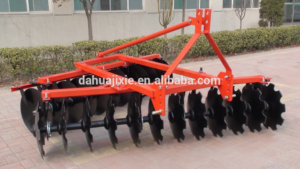 Middle duty pull type rotary disc harrow for sale