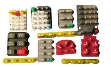 Silicone Rubber Numerical Keypad for Test Equitment