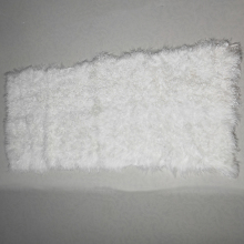 Factory price genuine 55x110cm baby kalgan lamb fur skin plate