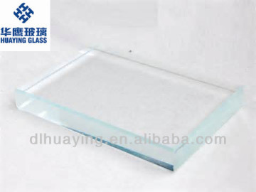 High quality tempered extra white glass