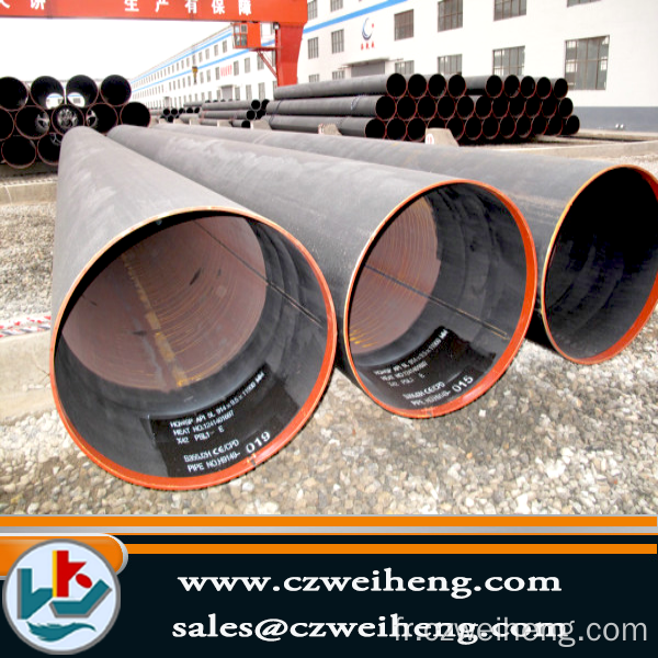 Pipe en acier de Lsaw JCOE/UOE A53 X70 Q345B