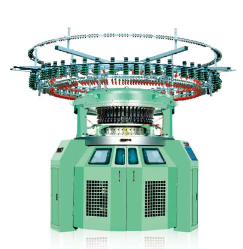 Single Jersey Four-Colour Striper Circular Knitting Machine