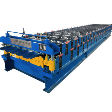 Aluminium roof tiles making machine