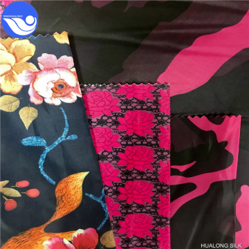 100% Poly Taffeta Print Digunakan Untuk Lapisan Pakaian