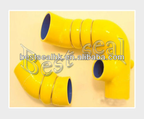 yellow auto silicone hose