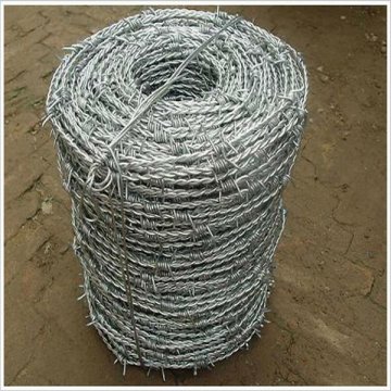 pvc/pe coated barbed wire
