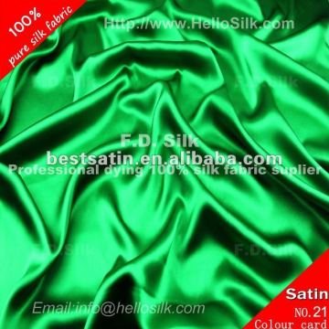 F.D.Dyed information on silk fabric