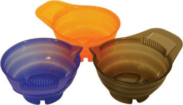 Hair salon coloring/Dyeing tint bowl& Brush Set