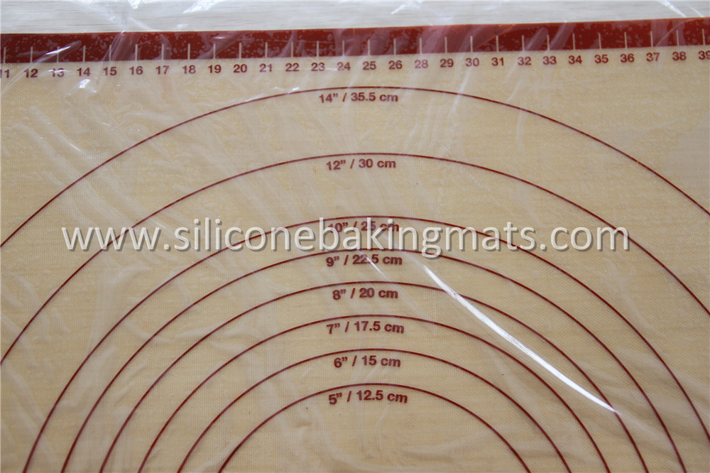 Silicone Pastry Mat With Measurement Ruler