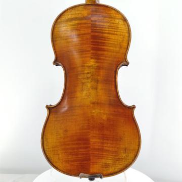 Violino de bordo inflamado de abeto Violino de grau médio