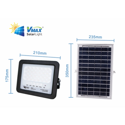 tempered glass solar panel solar flood light