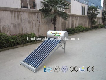 Non-pressurized Solar Water Heating System