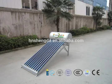 Non-pressurized Solar Water Heating System