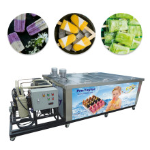 Industrial stick popsicle making machine