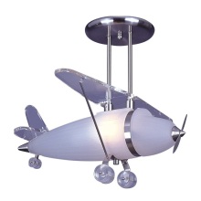 Nordic Airplane Glider Shaped Pendant Light for Children's Bedroom