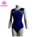 Leotard Kanak-kanak Latihan Royal Blue Custom