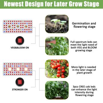 COB LED Grow Light 4000k LED Lámpara de crecimiento