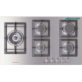 Cooktop de gás de aço inoxidável Glen construído em GasStove