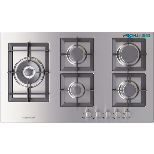 Estufa de cocina 5 quemadores Glen India StainlessSteel