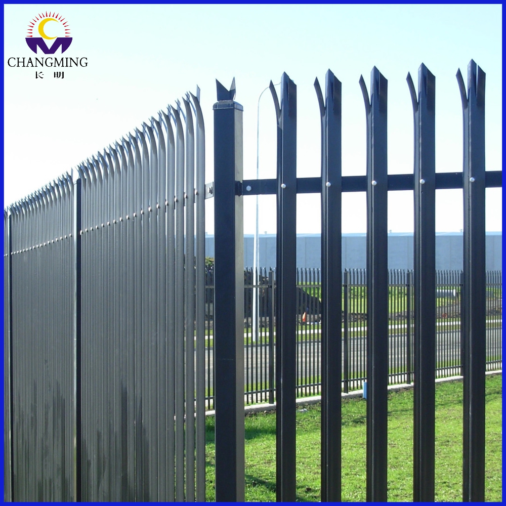 Colorful Steel Palisade Fence