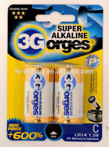 C AM-2 Alkaline Battery 1.5v lr14 alkaline batteries
