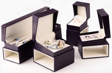 custom logo printed jewelry gift boxes