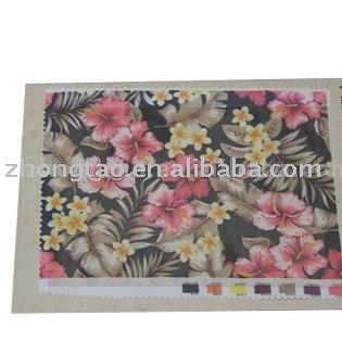 DIGITAL PAPER PRINTED MICROFIBER PEACH