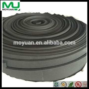 black rubber Neoprene sponge gasket material CR foam sponge