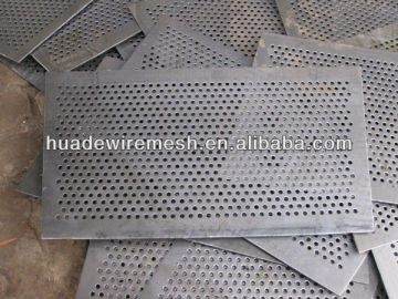 Construction or architectural perforated metal mesh