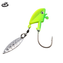 Premium Fishing Gear: Glow Crappie Jig Heads, Swim Bait Hooks, Willow Blade Spinners, and High-Quality Fishing Baits