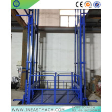 1.5t Chain Guide Rail Vertical Hydraulic Cargo Lift