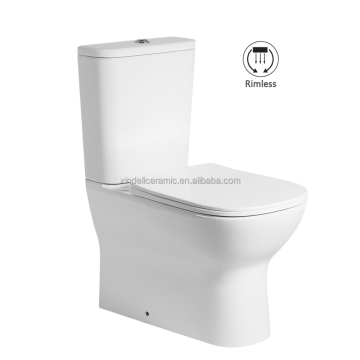 Rimless Water Closet Back to Wall WC Set with 2 PC Pieces - Price and Details