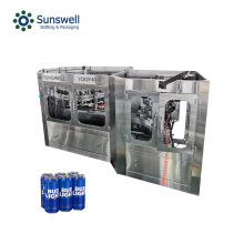 Automatic Beer Cans Filling Machine Line