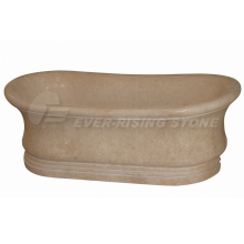 Egyption Beige Marble Bathtub