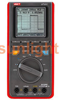 Digital Scope Multimeter, 16MHz Bandwidth, USB UT81C