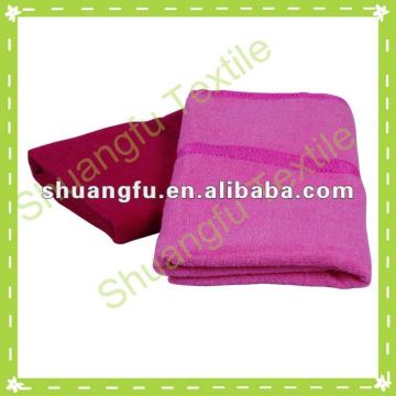 100% cotton bright colored bath towel