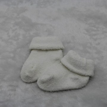 BSP-449 Polyester Turn Over Baby Socks/Custom Fancy Baby Socks Wholesale Distributor