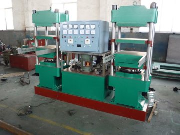 Rubber vulcanizing hydraulic molding press machine