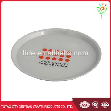 Cheap plastic serving trays, custom round plastic serving tray