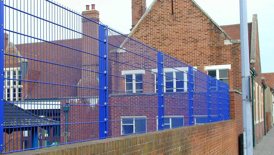 twin bar fencing panels 