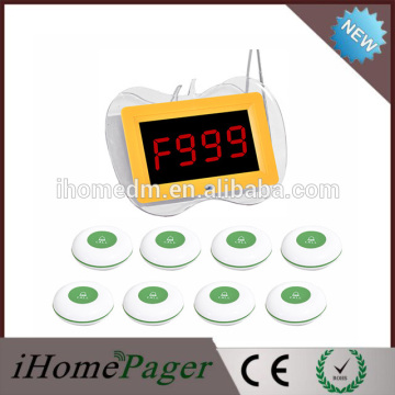 Catering services equipment wireless urgent calling system