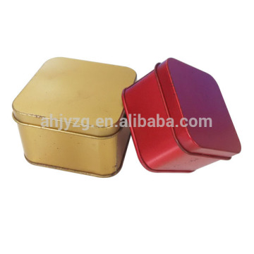 square wedding gift tin can wholesale