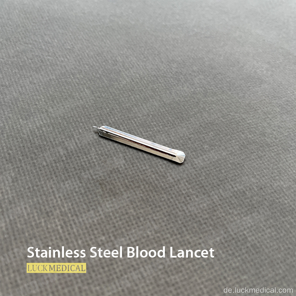 Blood Lancet Edelstahl